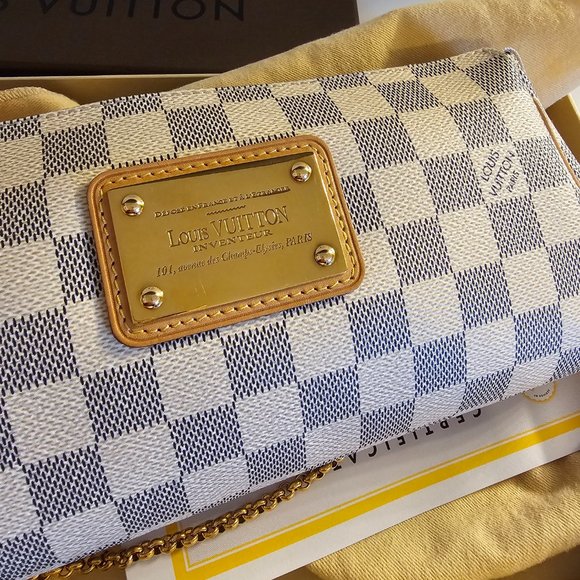 SOLD!!! Do not buy.Louis Vuitton Eva Damier Azur crossbody - Picture 6 of 15